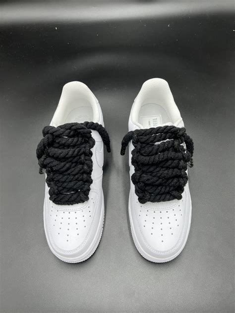 Nike Air Force 1 x Black Rope - BC.Customz