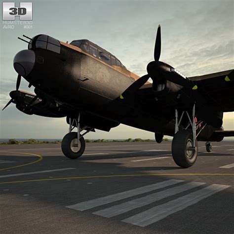 Avro lancaster 3D model - TurboSquid 1284122