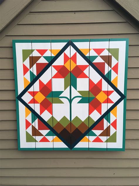 Barn Quilt Patterns Free Ignore The Mess On The Wood, Because It Is ...