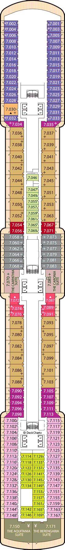 Cunard Queen Victoria Deck Plans: Ship Layout, Staterooms & Map ...