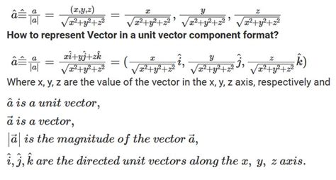 Unit Vector Formula - TRUNG TÂM GIA SƯ TÂM TÀI ĐỨC - HOTLINE: 091 6265 673