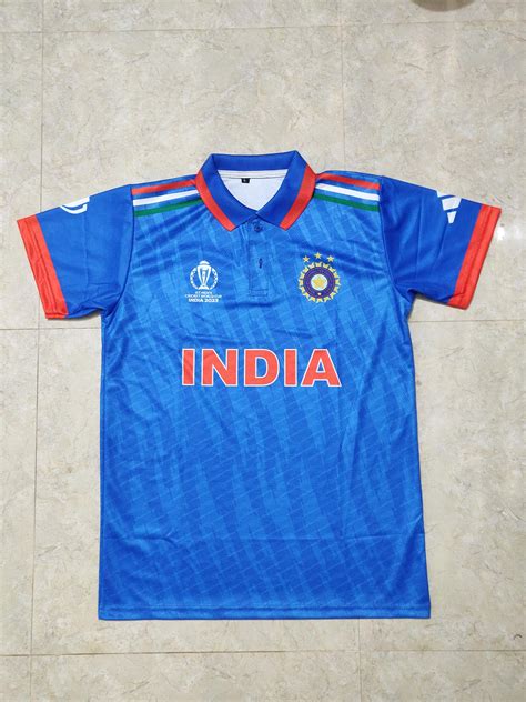 India Cricket World Cup Jersey 2023 | India Cricket Jersey 2023 ...