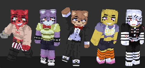 Fnia Reborn Minecraft Skins(128x128) by Jacobryan8277 on DeviantArt