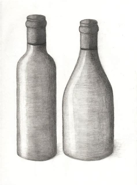 Two shaded bottles, nicely done. I give good credit to whoever made ...