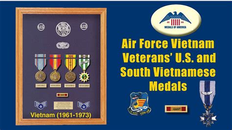 Air Force Vietnam Veterans’ Military Medals Explained including 12 actual Veteran's Displays ...