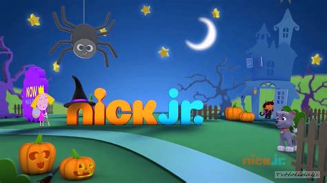 Nick Jr UK Halloween Ident and Logo 2014 - YouTube