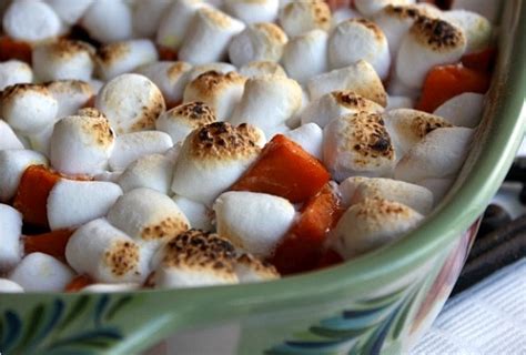 Caramelized Yams with Toasted Marshmallows