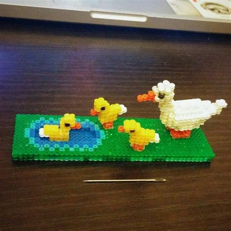 Pin by Laloni Slone on new | 3d perler bead, Diy perler beads, Perler crafts