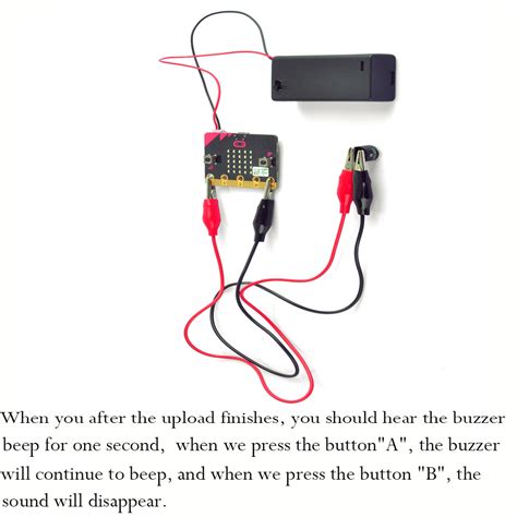 Micro bit lesson — Using the active buzzer « osoyoo.com