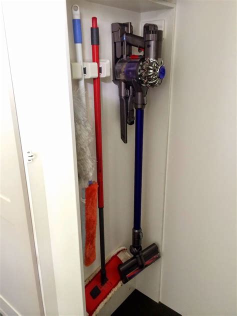 mounted dyson vacuum - Google Search Laundry Cupboard, Hall Cupboard ...