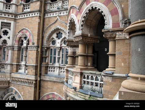 The image of Architecture of CST station building or VT station, Mumbai ...