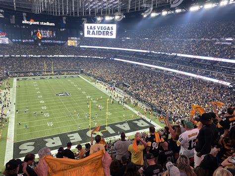 Steelers fans took over Vegas : r/steelers