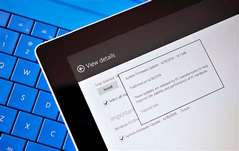 Surface Pro 3 November 18 Firmware update is now live | Windows Central