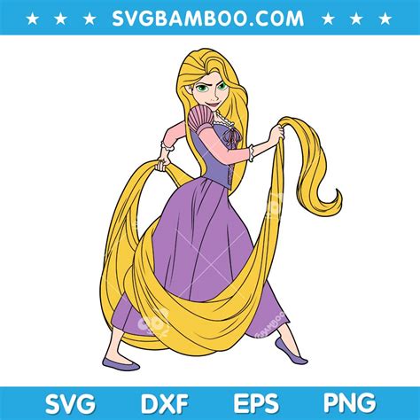 Tangled Rapunzel SVG, Disney Rapunzel SVG, Tangled SVG