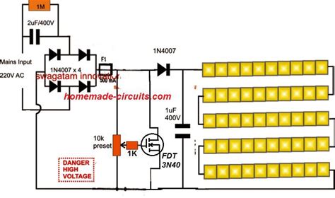 5630 SMD LED Driver/Tube light Circuit – Homemade Circuit Projects