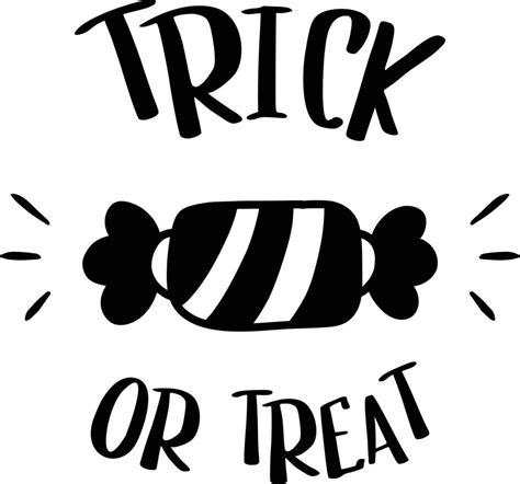 trick or treat lettering illustration 11484793 Vector Art at Vecteezy