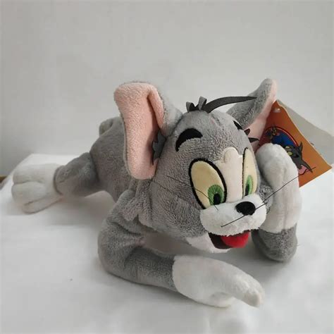 30cm 11.8'' Original Tom and Jerry Plush Toy Tummy Tom Cat Stuffed ...