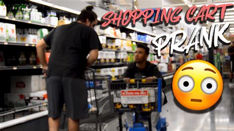 SHOPPING Out Of Strangers CARTS Prank! Walmart Edition - YouTube