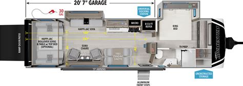 Toy Haulers | Momentum G-Class Travel Trailers