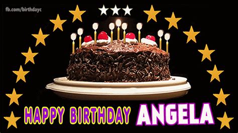 Happy Birthday ANGELA images gif