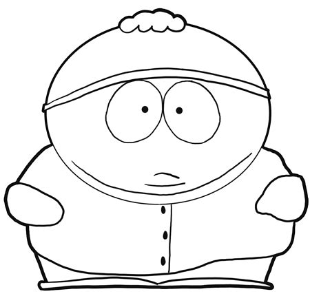 How to Draw Eric Cartman from South Park with Easy Step by Step Drawing ...