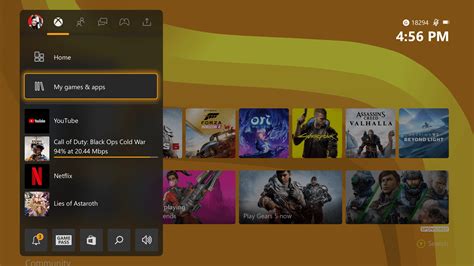 Wish there was more Translucent UI elements : r/XboxSeriesX