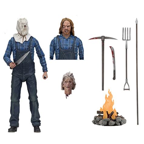 NECA Friday the 13th Part 2 Jason Voorhees PVC Actions Figure 7" Horror ...