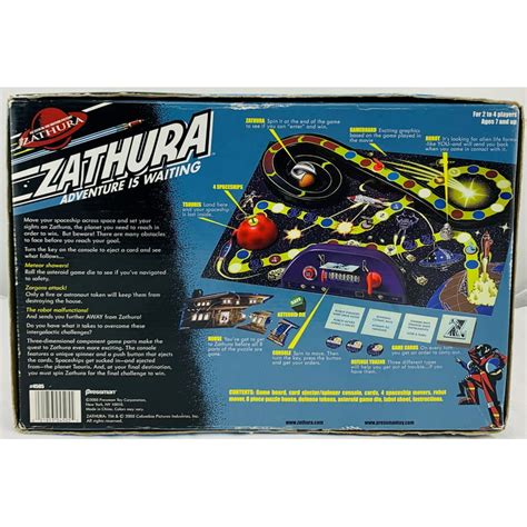 Zathura Board Game Cards