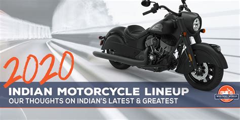 2020 Indian Motorcycle Model List | webBikeWorld