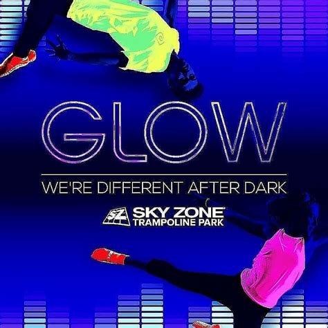 skyzonebowie on Twitter: "It's time to get your weekend GLOWING!!! Hang with us at Sky Zone ...