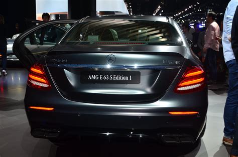 Mercedes-AMG E63 S Edition 1 Is Black at 2016 LA Auto Show - autoevolution