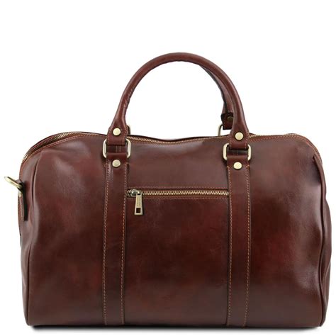 Leather Duffle Bag - Small Size - Andance - Domini Leather