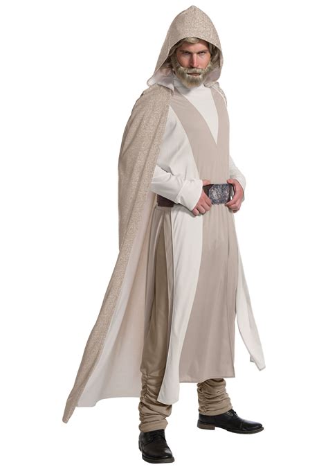 Star Wars The Last Jedi Deluxe Luke Skywalker Costume for Men