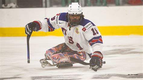 Sled Hockey’s Malik Jones Gets To Play Alongside His Idols At The Winter Paralympics