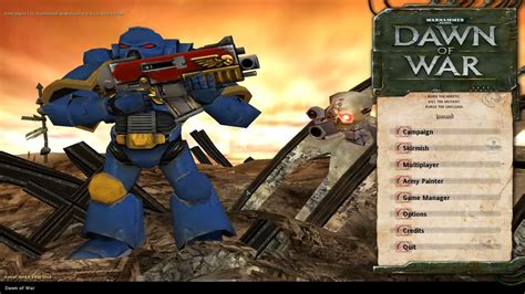 Warhammer 40000 Dawn of War: Campaign Walkthrough Mission1 Intense ...