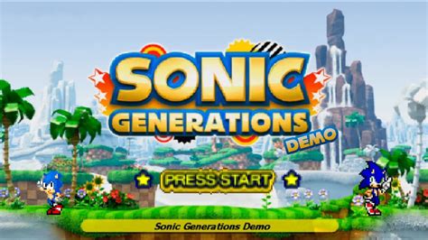 Sonic Generation 2D (Demo 2) - Walkthrough - Fan Game - YouTube