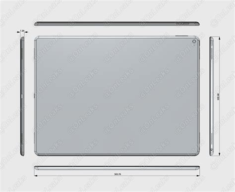 Leaked Schematic Reveals iPad Pro Dimensions? [Images] - iClarified