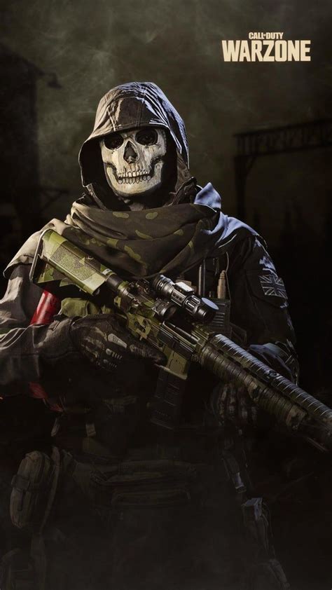 Call of Duty Warzone - Ghost Wallpaper | Call of duty zombies, Call of duty ghosts, Call off duty