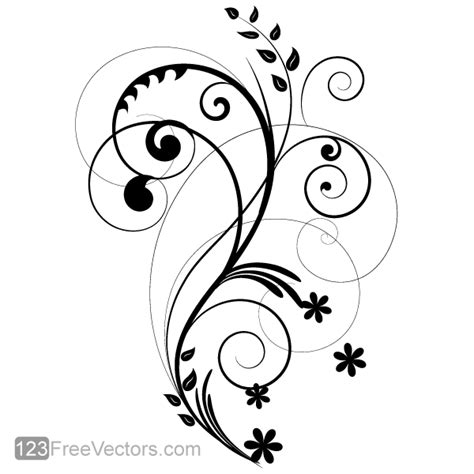 Vector Floral Design 2 by 123freevectors on DeviantArt