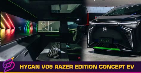 Razer Concept Car Hycan V09 Razer Edition Unveiled at Auto Shanghai 2023 | Salty News Network