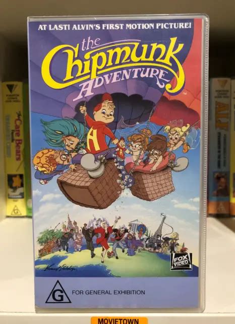 THE CHIPMUNK ADVENTURE - Motion Picture - Vhs $24.95 - PicClick AU