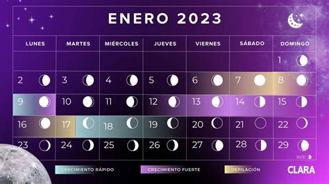 Calendario De Lunar Enero 2024 - Gypsy Kellina