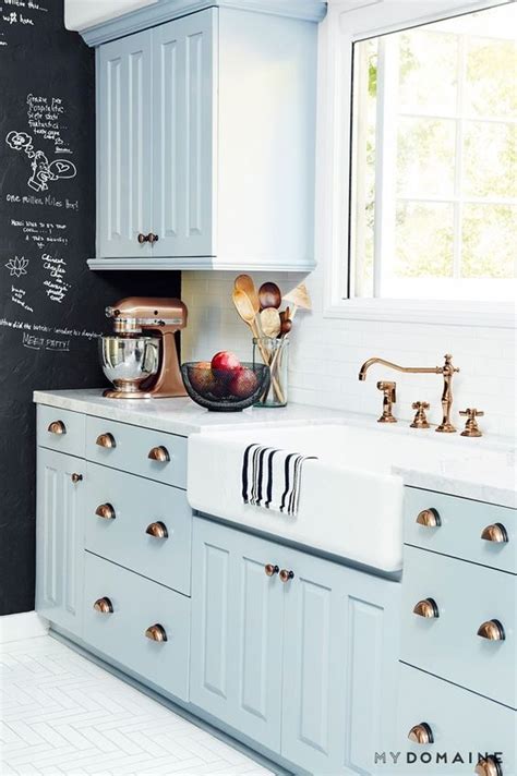 20 Beautiful Kitchen Cabinet Colors - A Blissful Nest