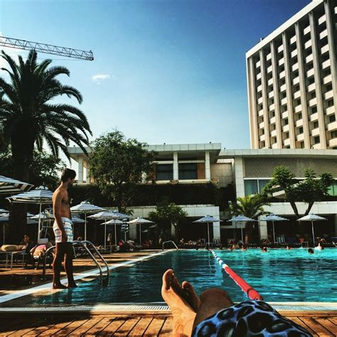 Dimitris goes to the Hilton Athens (cool swimming pool) - #dimitrisgoes ...