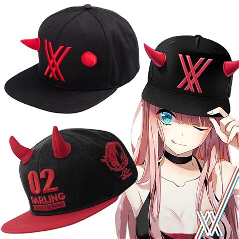 Anime Darling in the Franxx Hat Cosplay zero two 02 Cap props-in ...