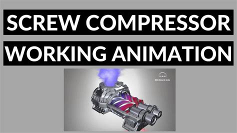 Screw Compressor Working Explanation by Animation full detail (2020) II HVAC Tutorial - YouTube