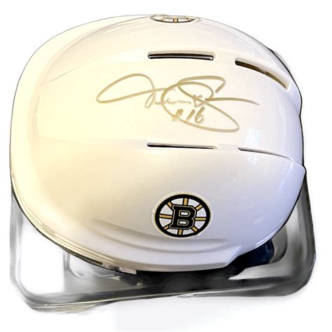 Derek Sanderson Autographed Boston Bruins Hockey White Mini-Helmet – KBK Sports