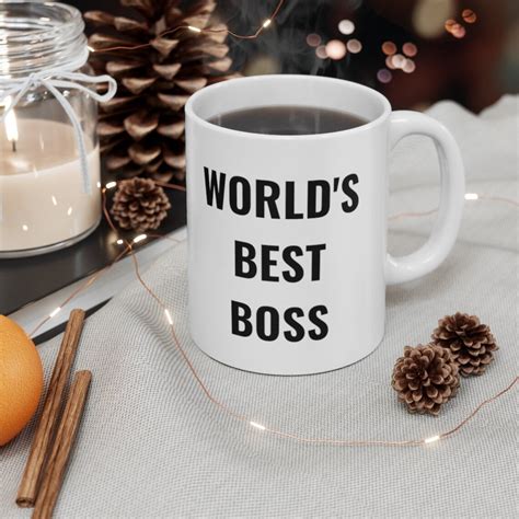 The Office World's Best Boss Mug TV Show Coffee Mug Best | Etsy