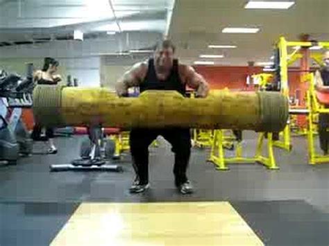 Derek Poundstone 310lb real log press for 11 Reps - YouTube