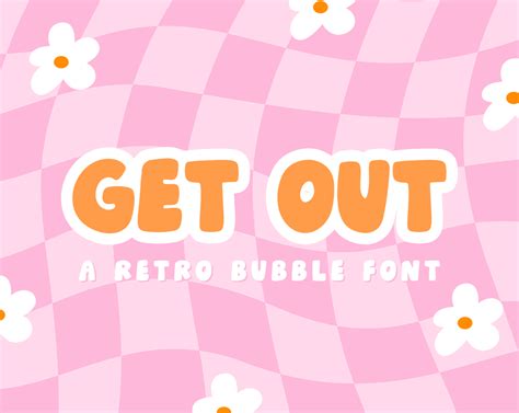 Get Out Font ⋆ Blog Pixie